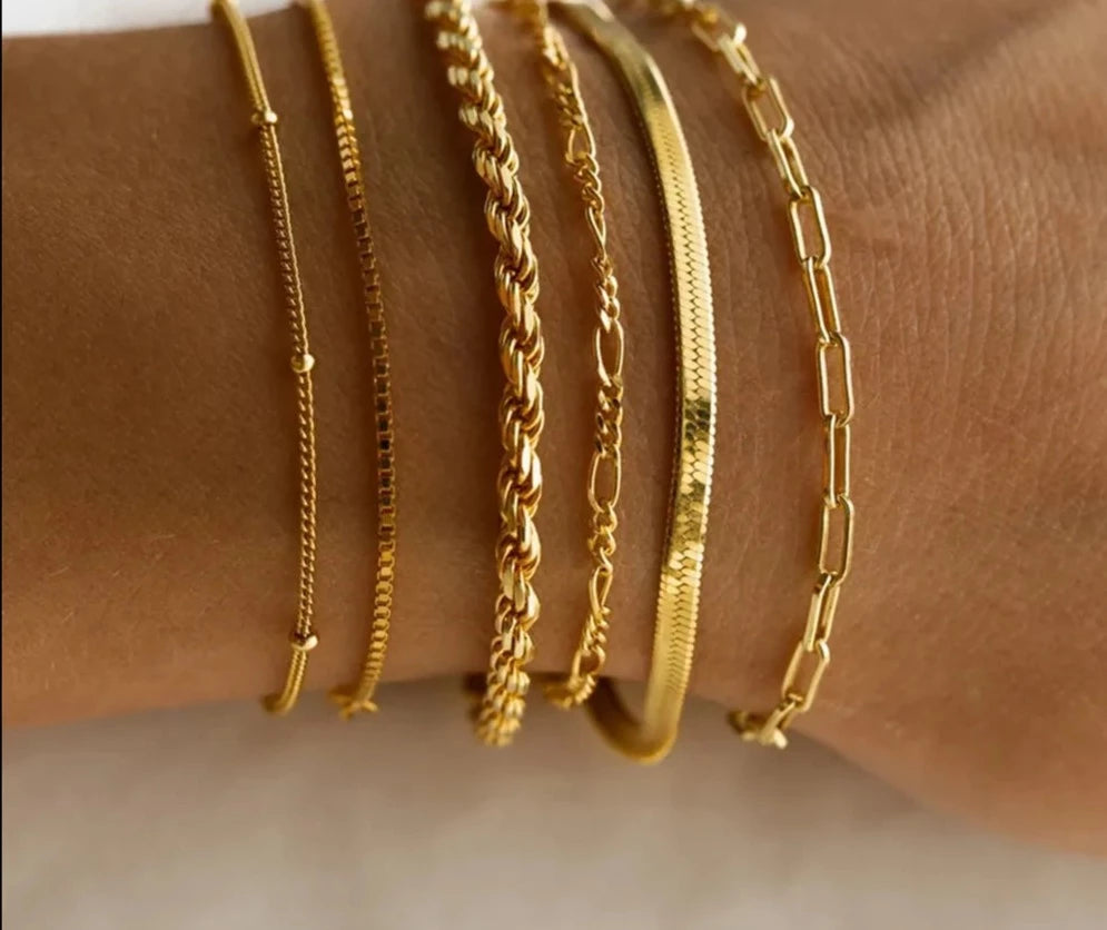 Classic Snake Chain Bracelets