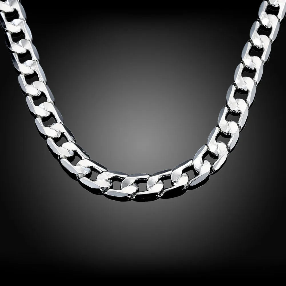 8MM Sterling Silver Necklace