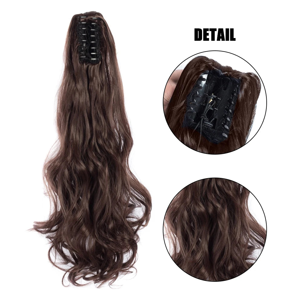 Heat Resistant Hair Extensions Ponytail