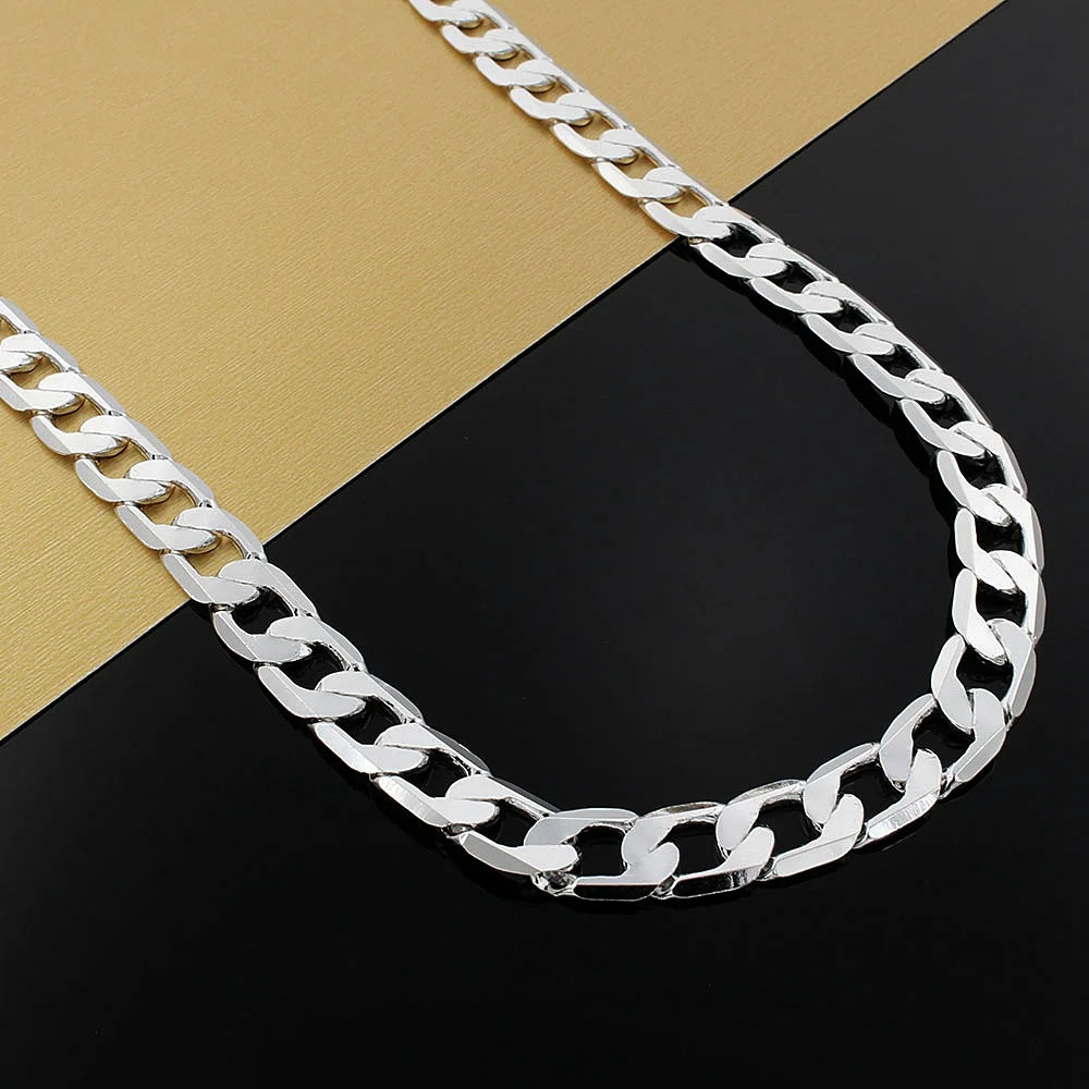 8MM Sterling Silver Necklace