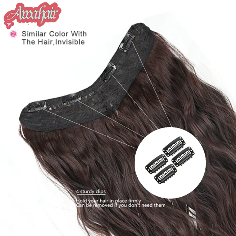 Synthetic Curly Wave Hair Extensions