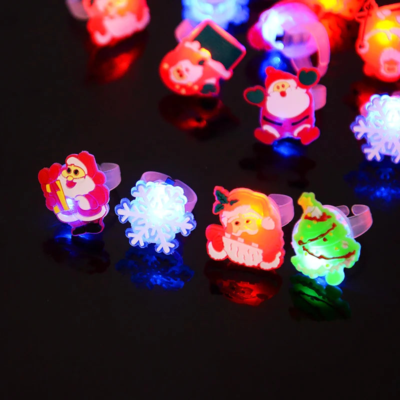 Christmas LED Light Rings Ornament