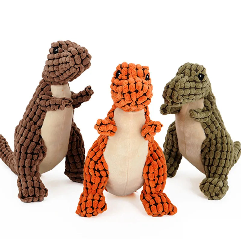 Indestructible Dinosaur Dog Chew Toys