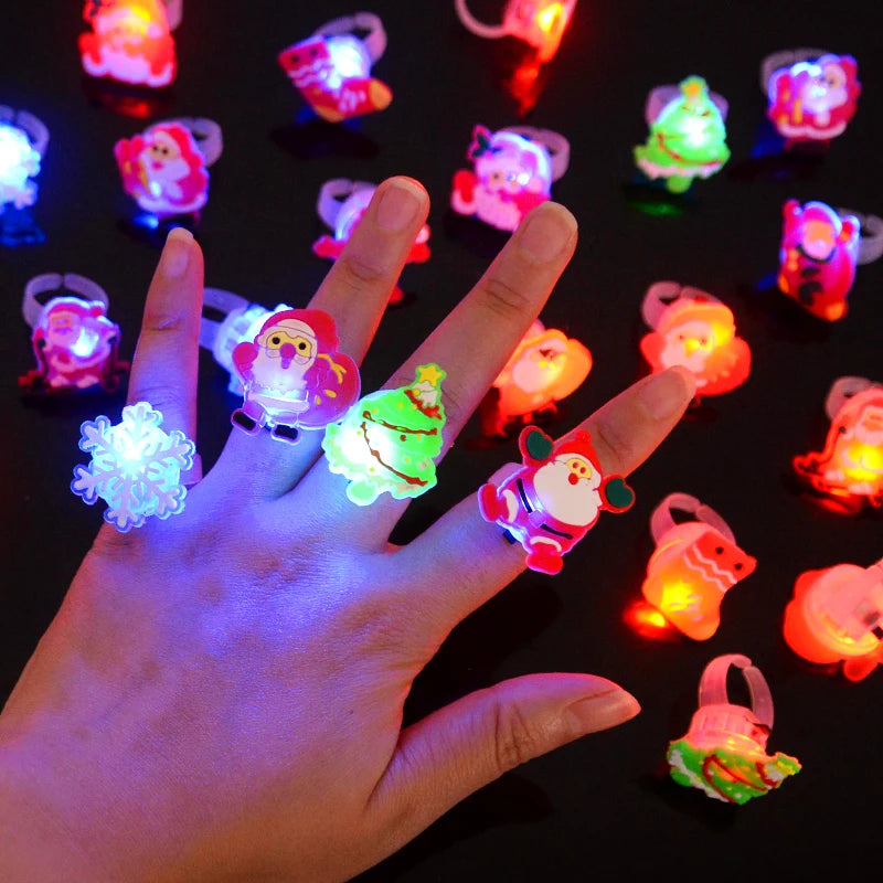 Christmas LED Light Rings Ornament