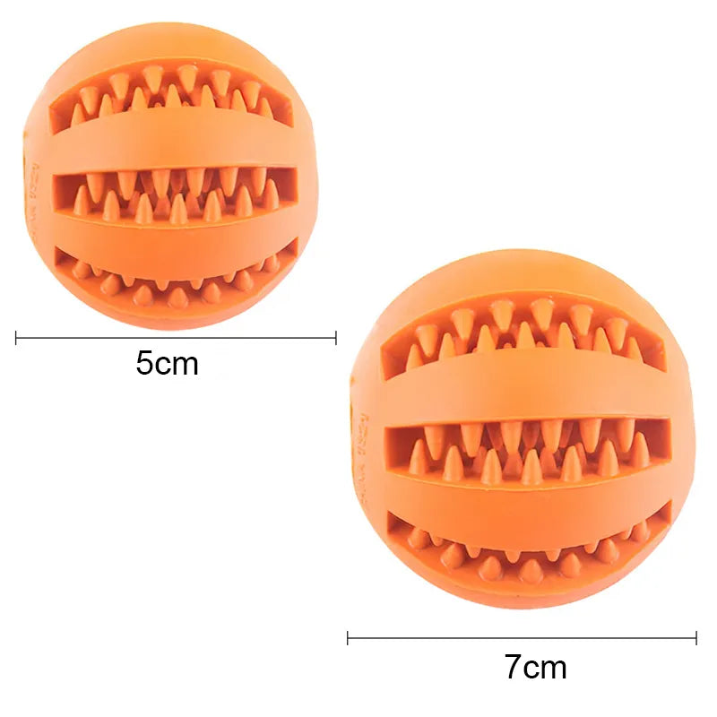 Dog Rubber Food Ball Toy