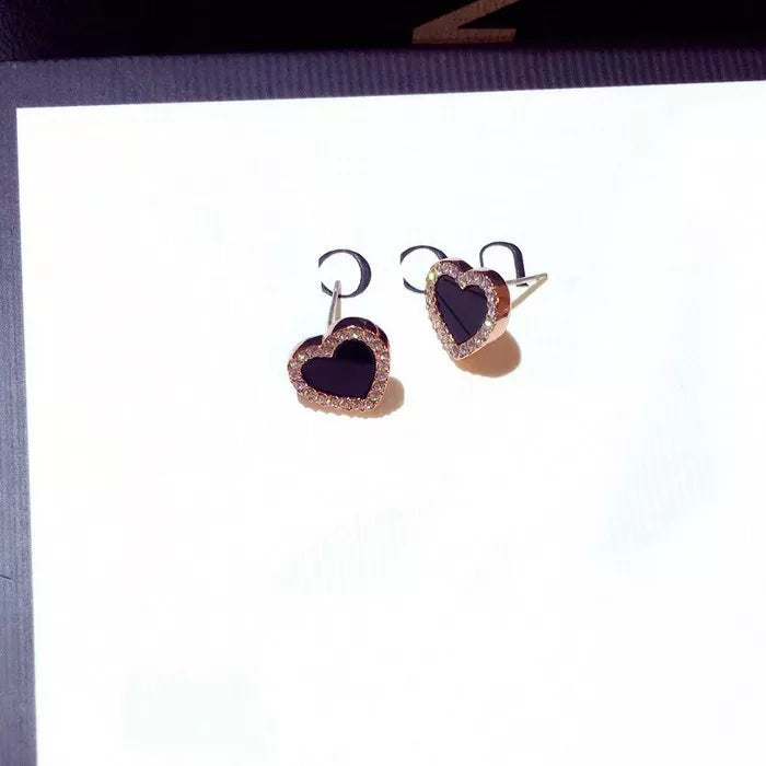 Cute Heart Stud Earrings