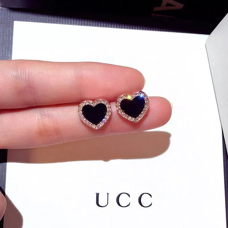 Cute Heart Stud Earrings