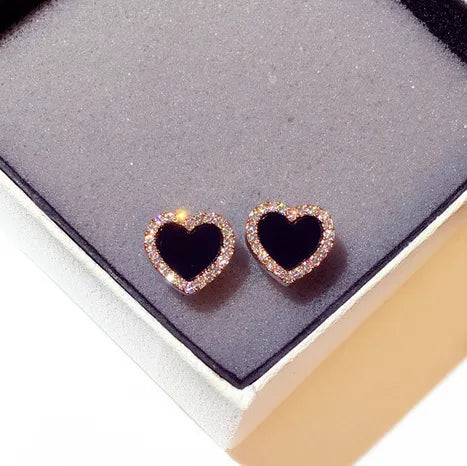 Cute Heart Stud Earrings