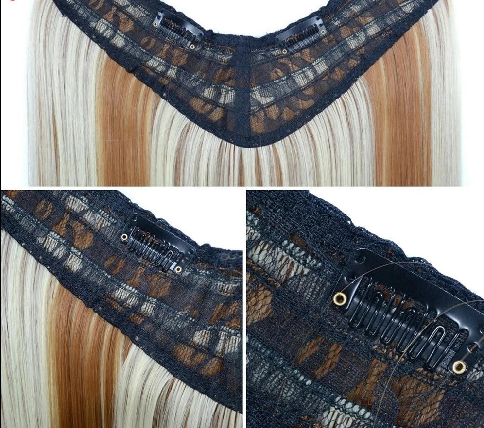 Synthetic Curly Wave Hair Extensions