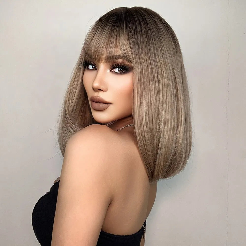 Short Straight Bob Wigs