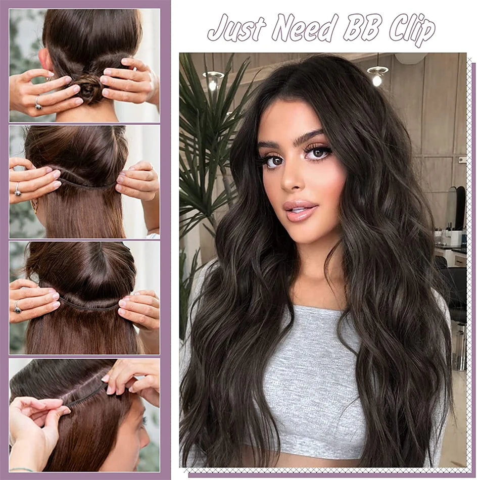 Wavy Clip In Hair Extensions