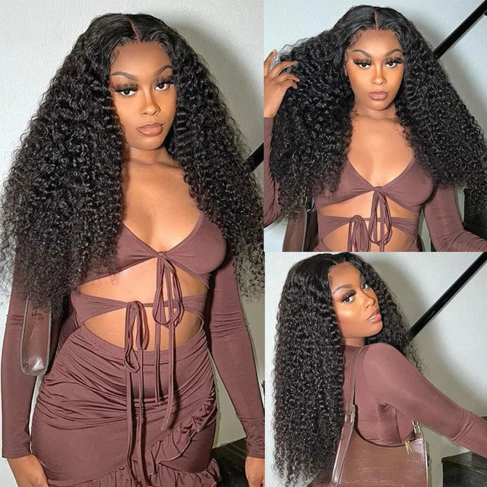 Kinky Curly Human Hair Extensions