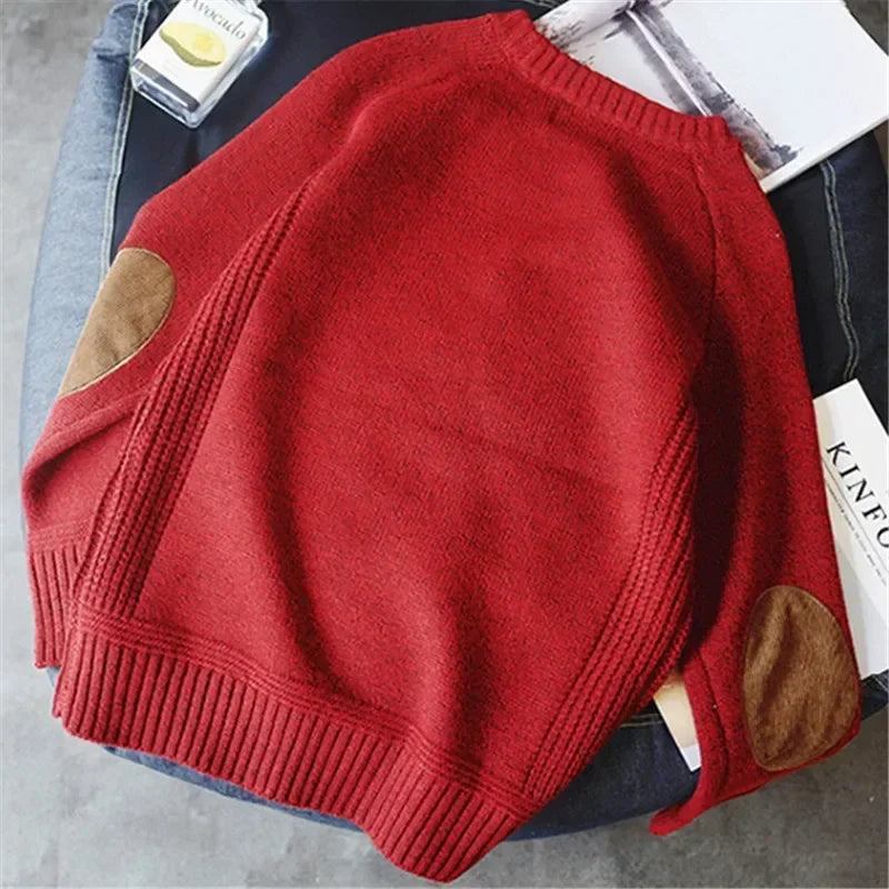 Men's Knitted Pullover Sweater