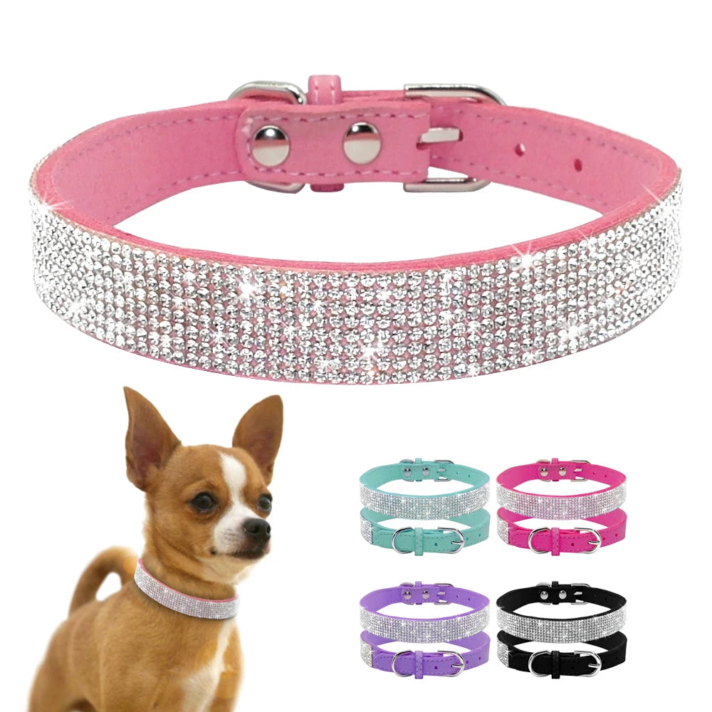 Crystal Dog Collar