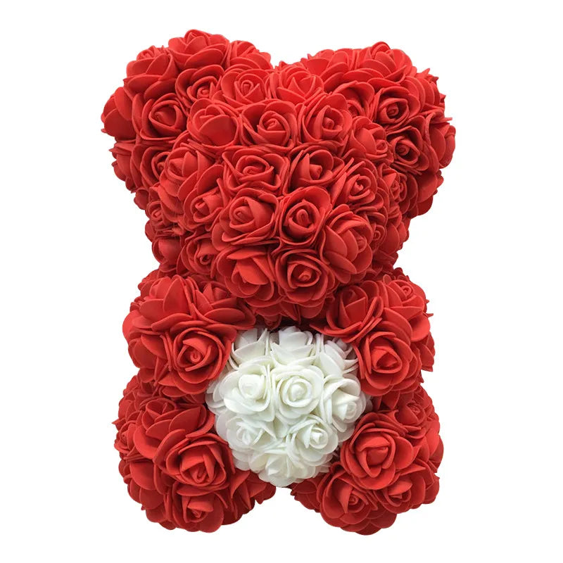 Rose Teddy Bear in Diffrent Colors