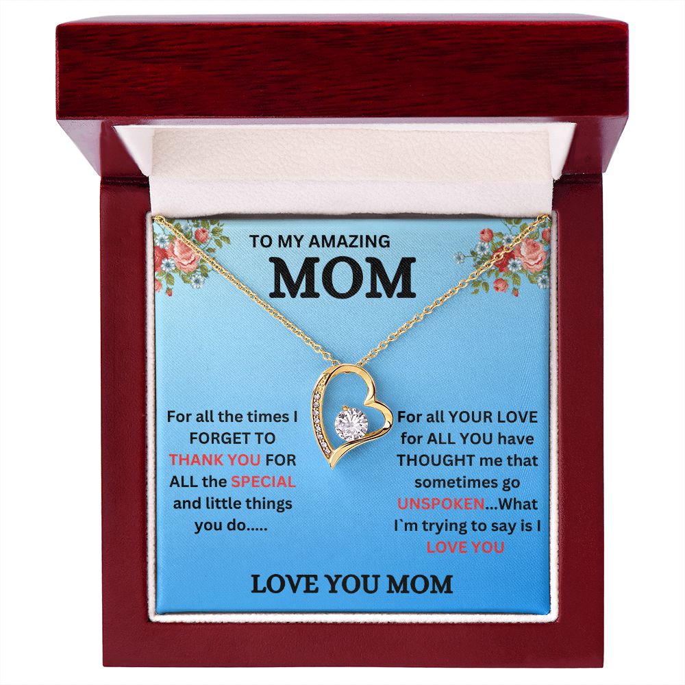 TO Mom: Forever Love Necklace 3/16/23 GM