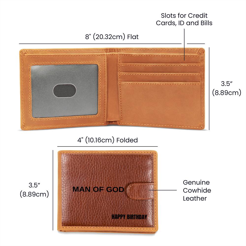 GRAPHIC LEATHER WALLET: 08/16/2023. GM