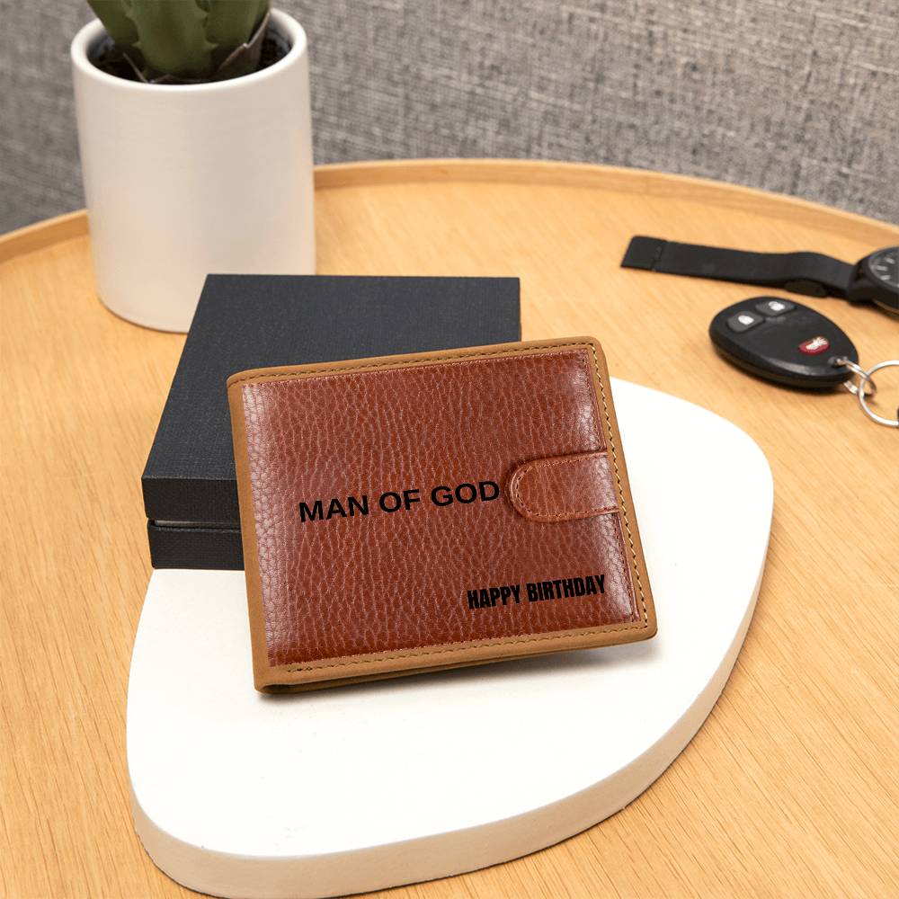 GRAPHIC LEATHER WALLET: 08/16/2023. GM