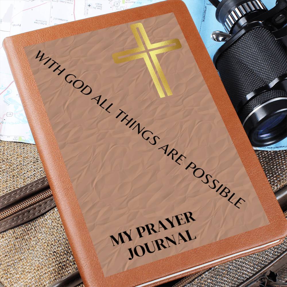 GRAPHIC LEATHER PRAYER JOURNAL : 08/16/2023  GM