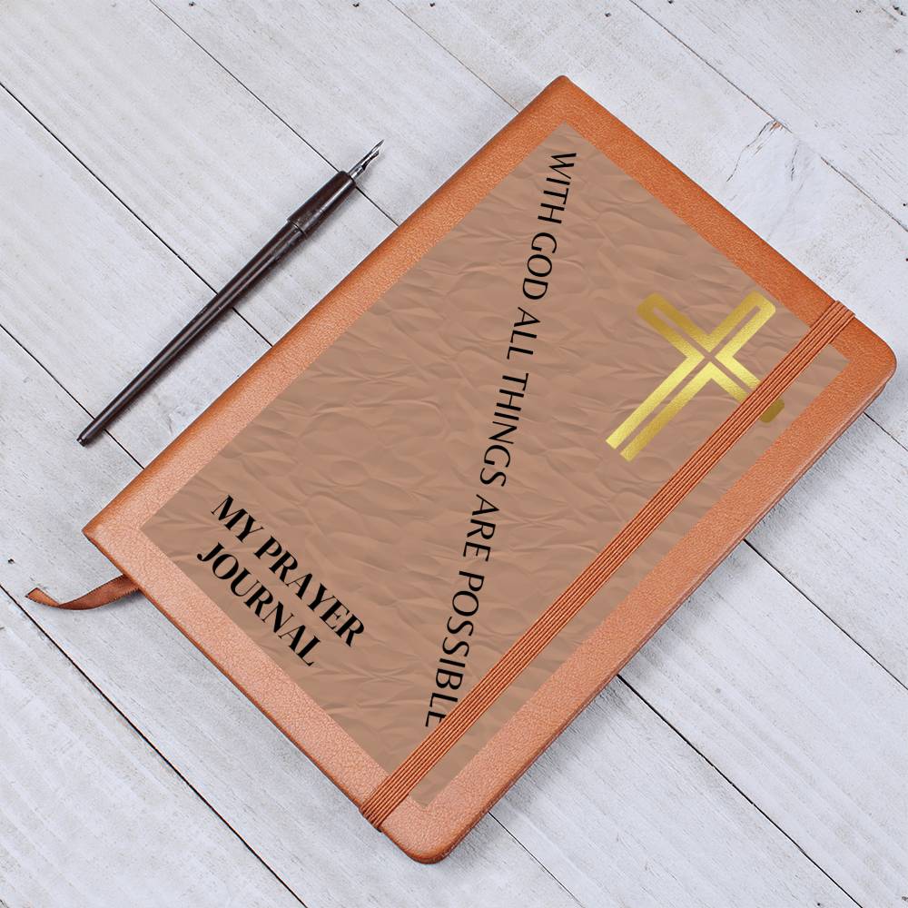 GRAPHIC LEATHER PRAYER JOURNAL : 08/16/2023  GM