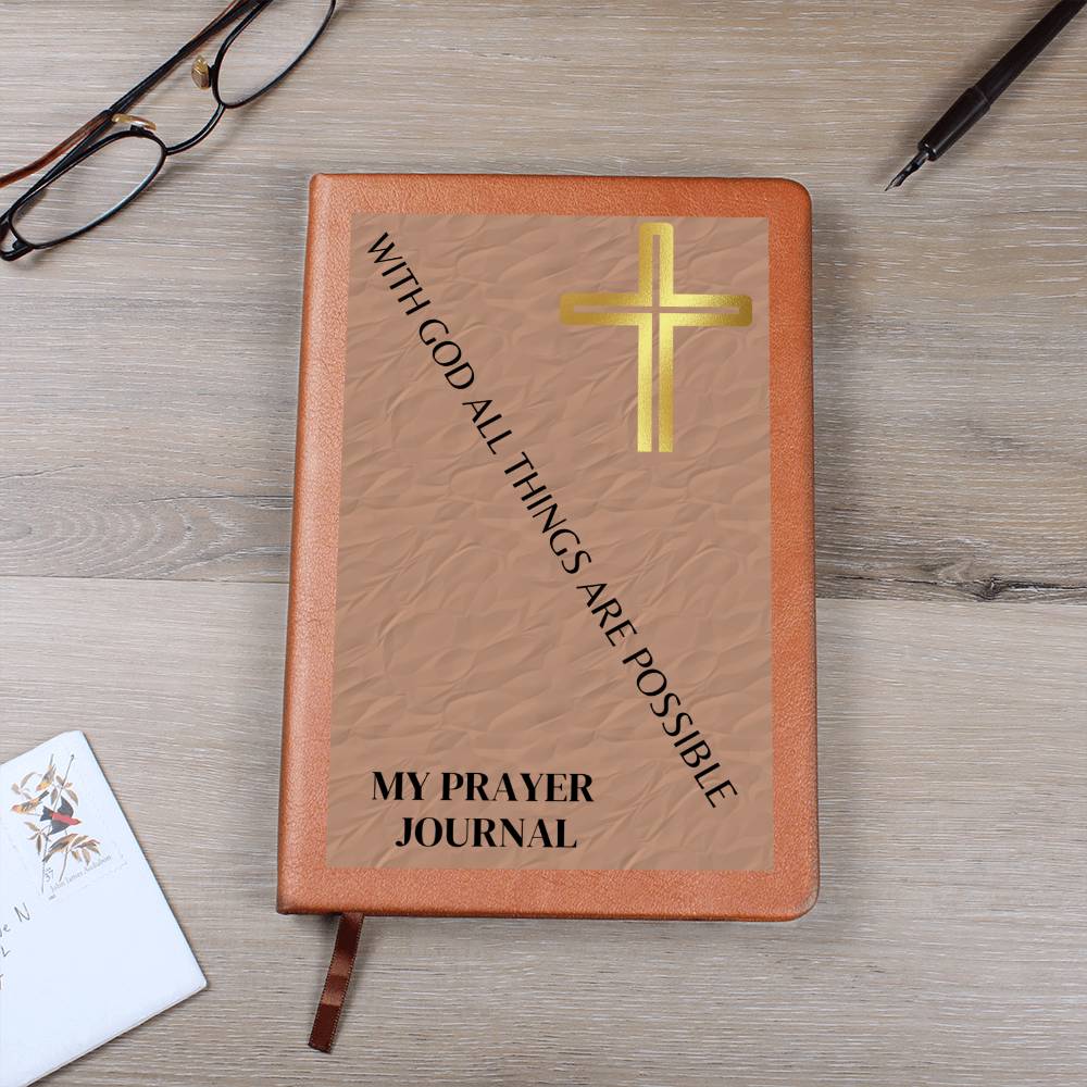 GRAPHIC LEATHER PRAYER JOURNAL : 08/16/2023  GM