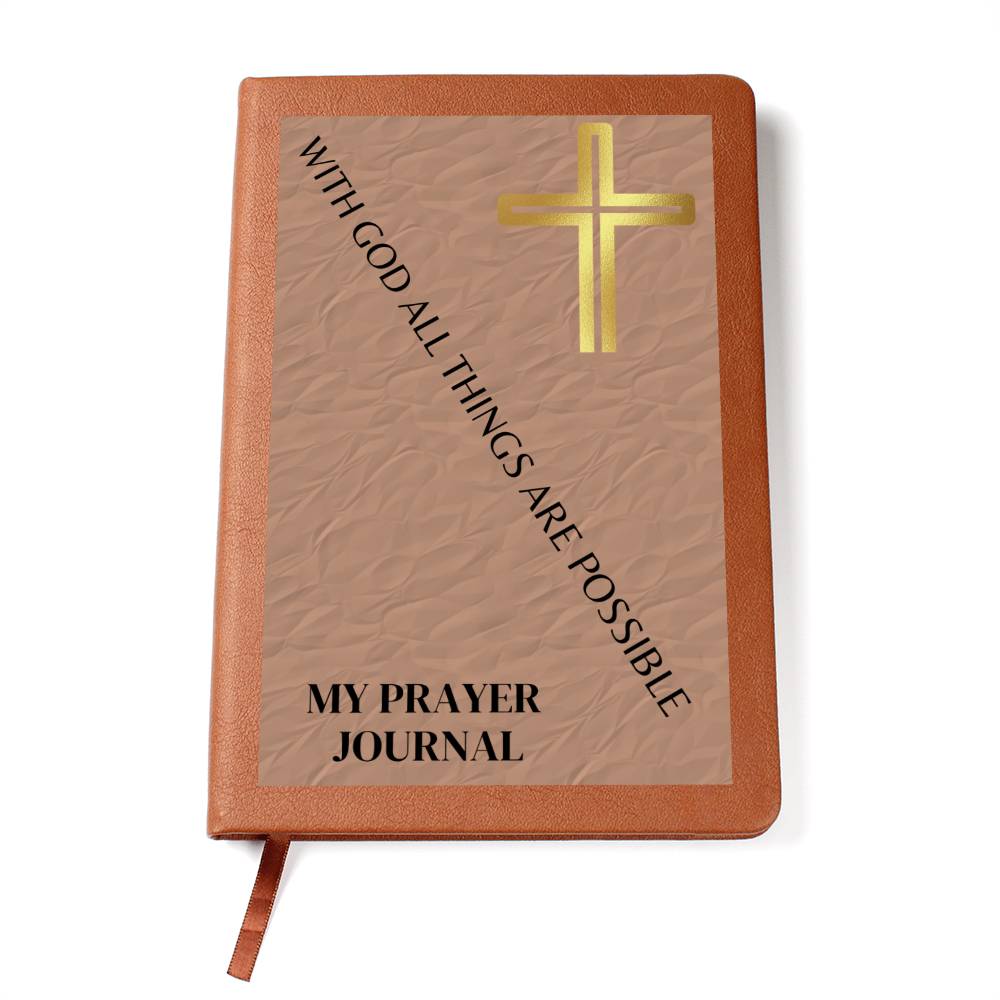 GRAPHIC LEATHER PRAYER JOURNAL : 08/16/2023  GM