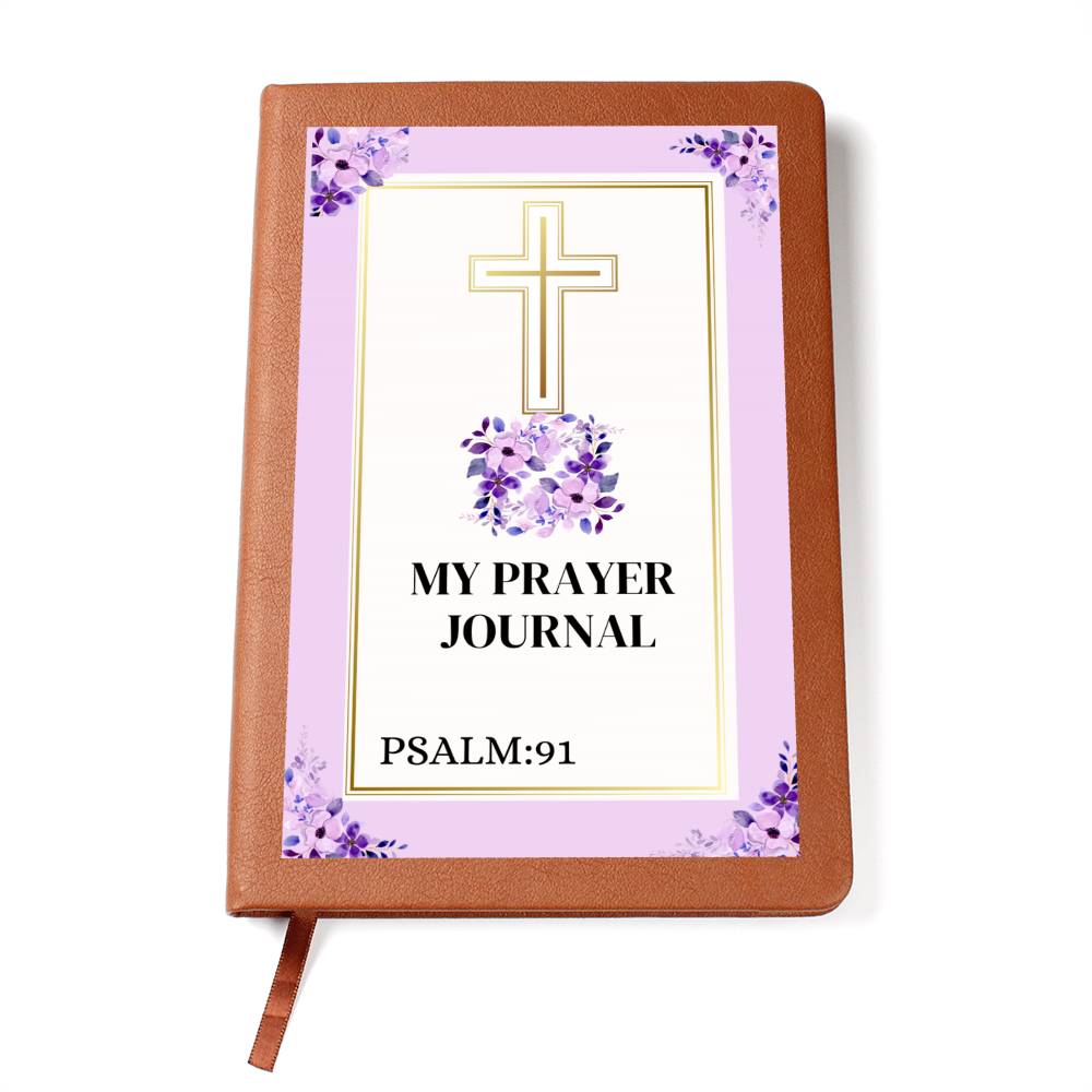 GRAPHIC LEATHER PRAYER JOURNAL : 08/16/2023 GM