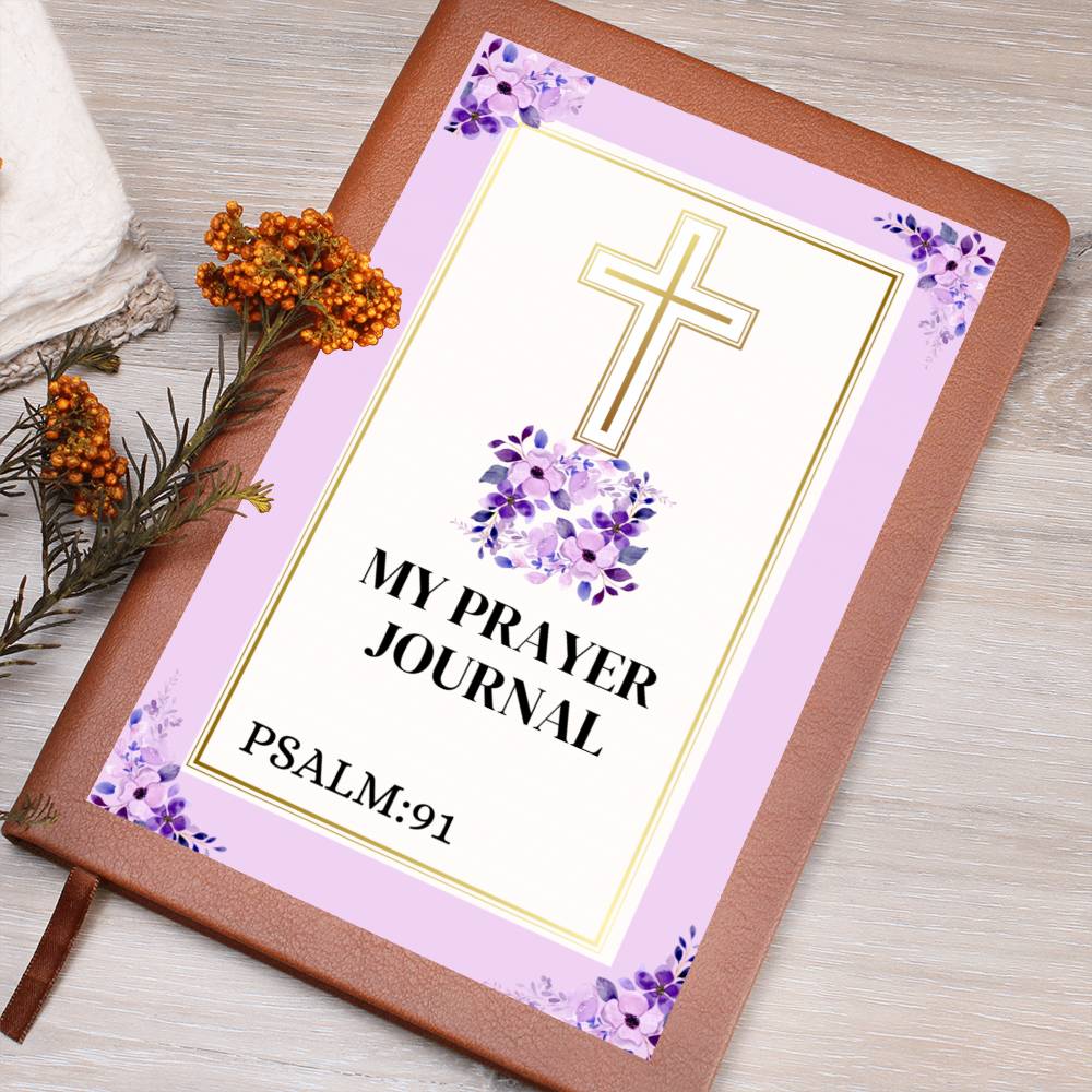 GRAPHIC LEATHER PRAYER JOURNAL : 08/16/2023 GM