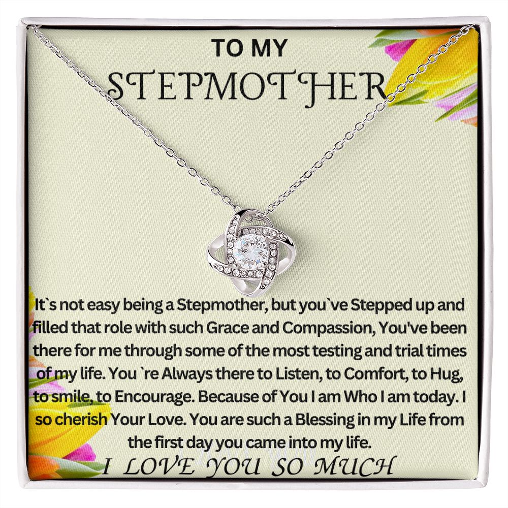 To Mom : Love Knot Necklace  04/28/2023. GM