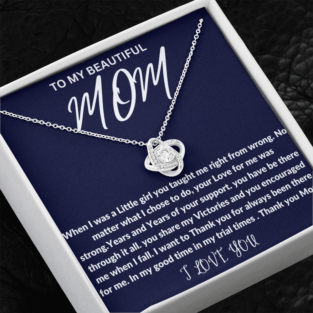 To Mom: Love Knock Necklace. 04/28/2023. GM