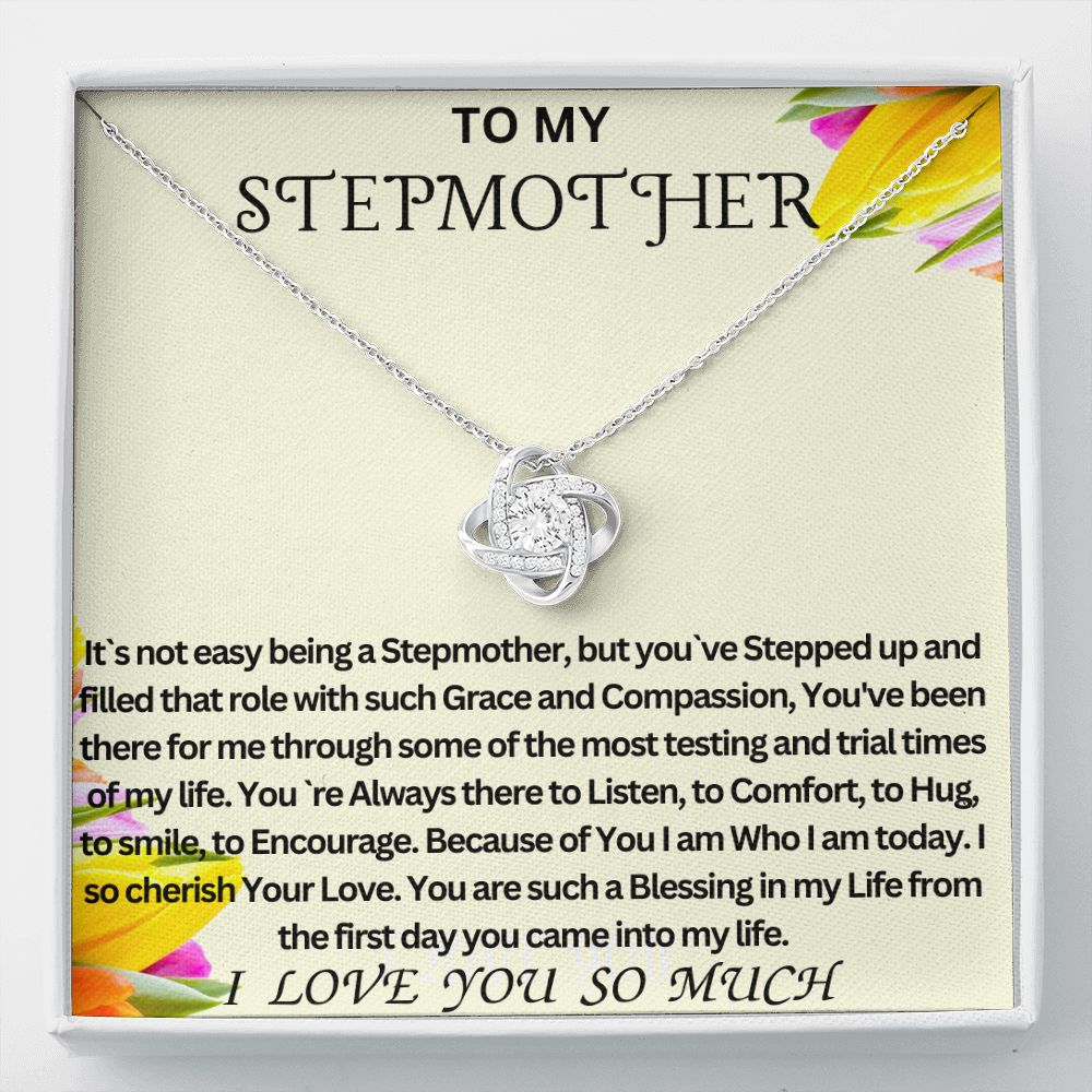 To Mom : Love Knot Necklace  04/28/2023. GM