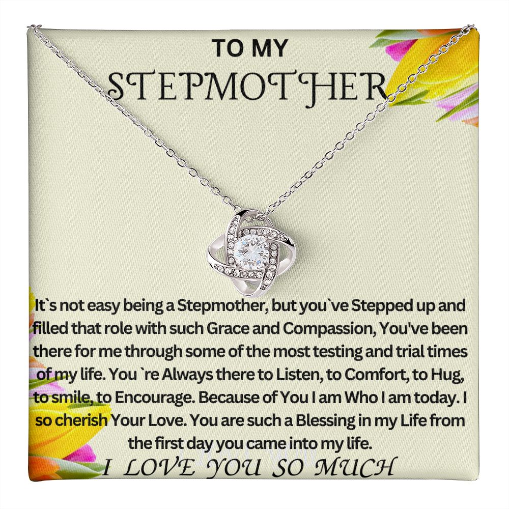 To Mom : Love Knot Necklace  04/28/2023. GM