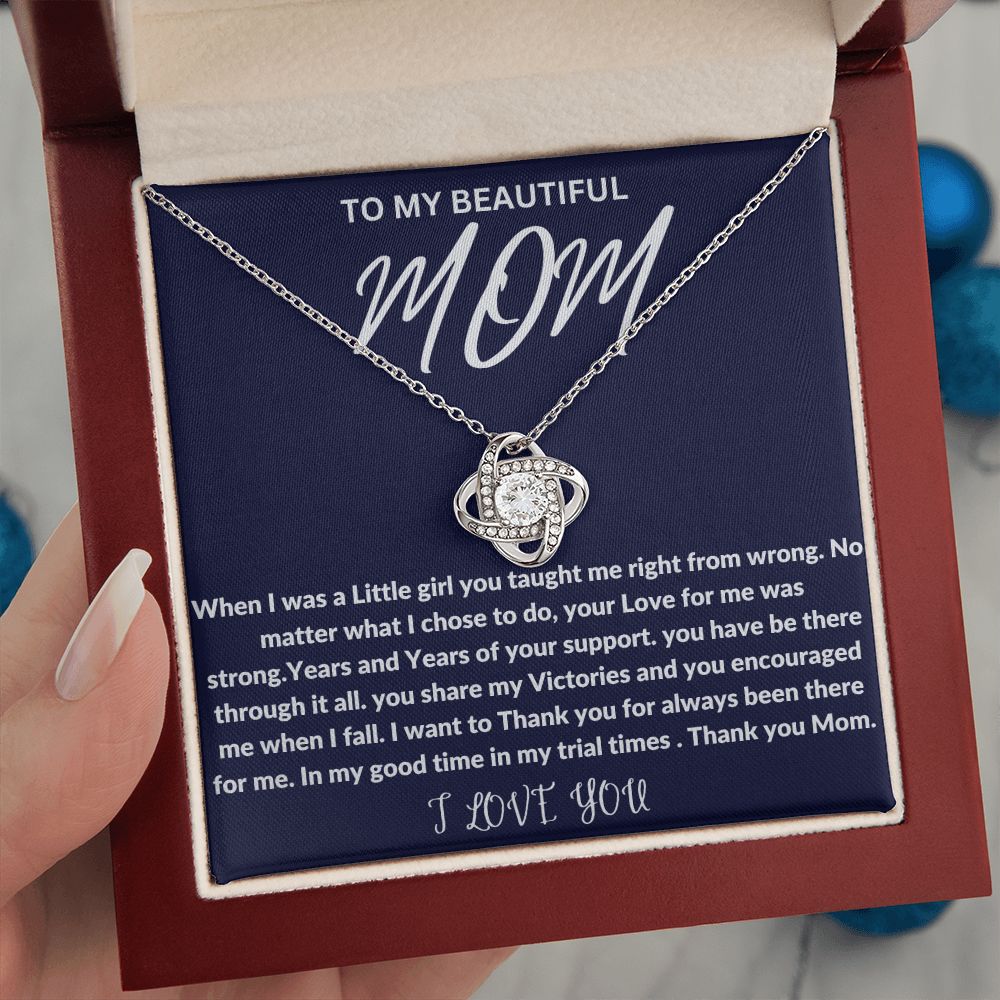 To Mom: Love Knock Necklace. 04/28/2023. GM