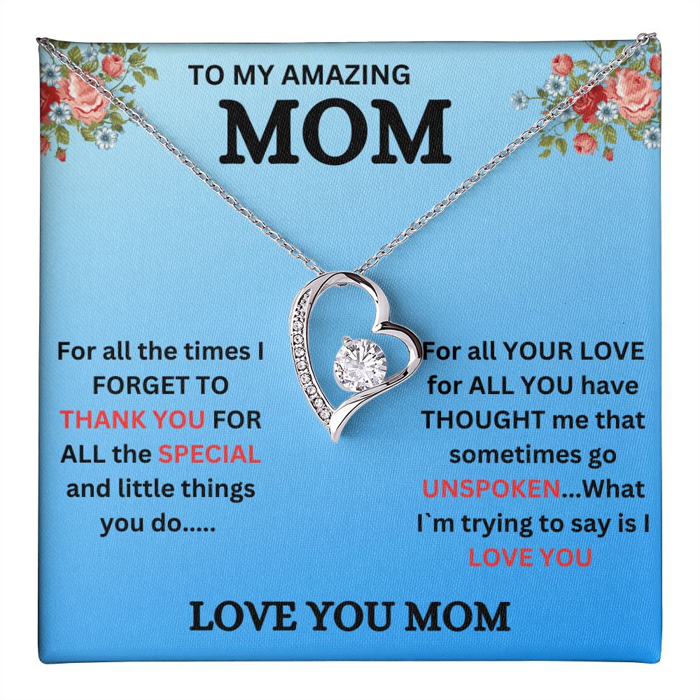 TO Mom: Forever Love Necklace 3/16/23 GM