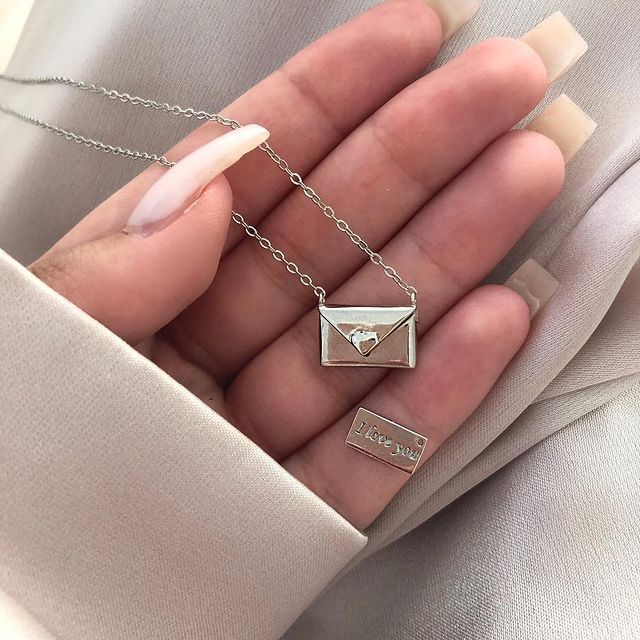 Envelop Love Letter Necklace